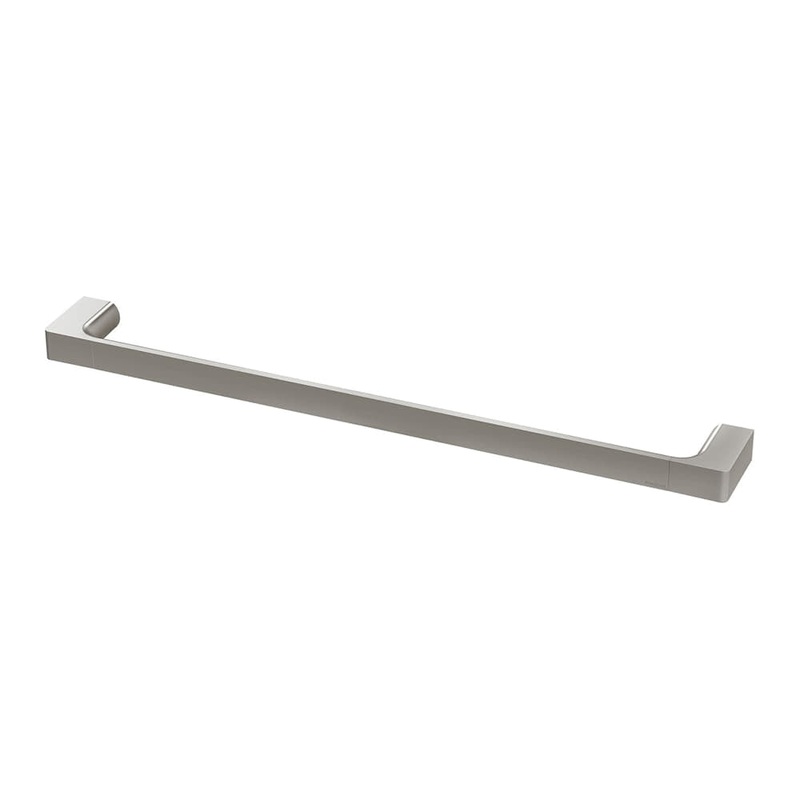 Towel Rail Gloss 600mm Brushed Nickel