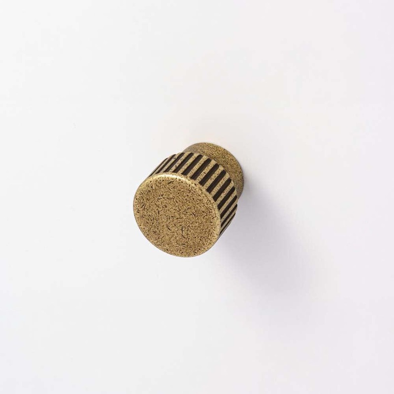 Cascade 25mm Knob Antique Brass