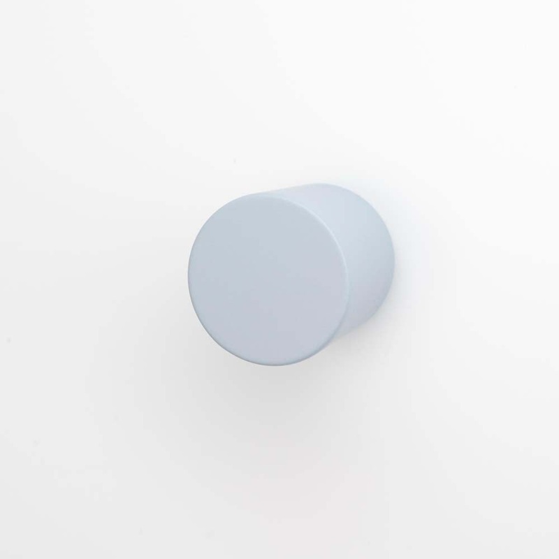 Dune 25mm Round Knob Dusty Blue