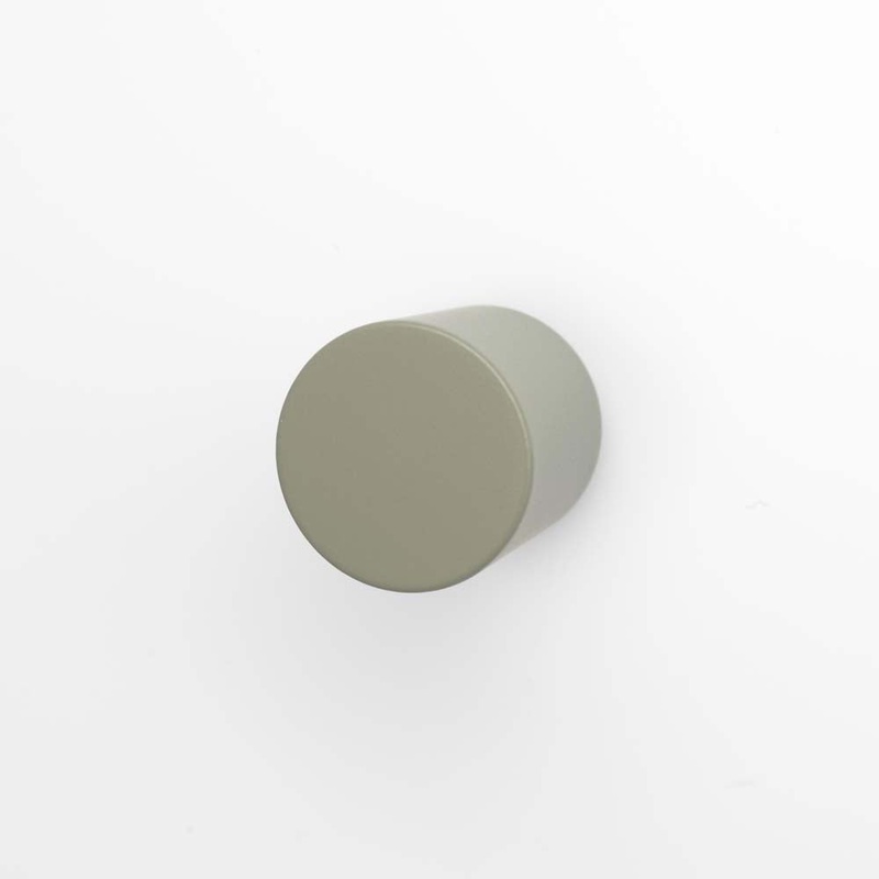 Dune 25mm Round Knob Dusty Olive