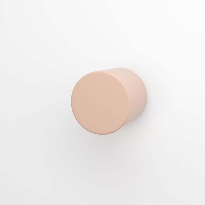 Dune 25mm Round Knob Dusty Rose