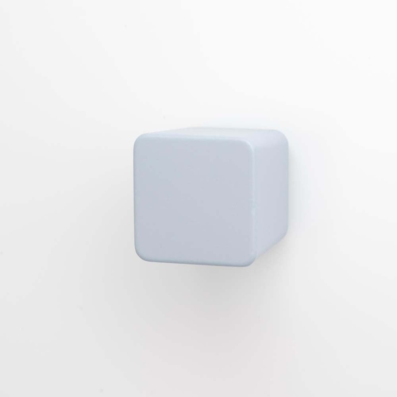 Dune 25mm Square Knob Dusty Blue