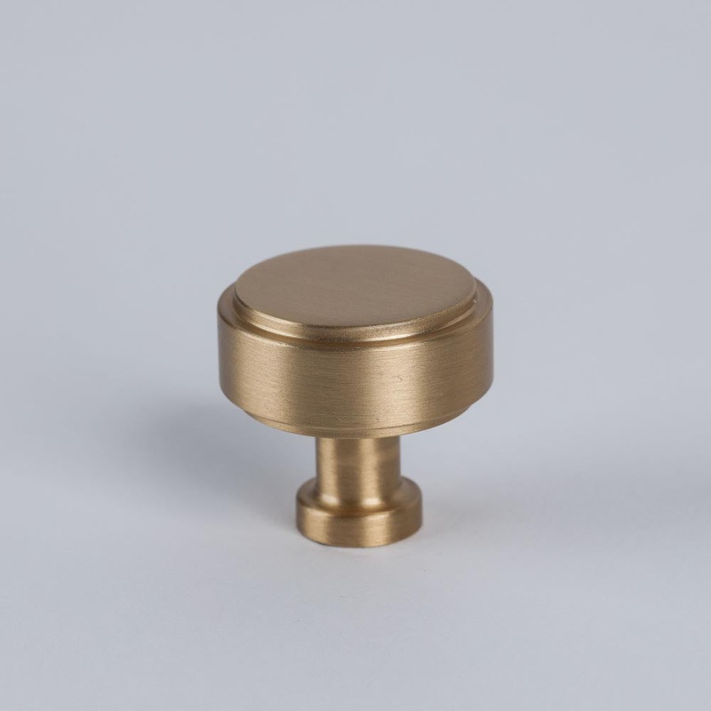 Georgia Knob 32mm Burnished Brass