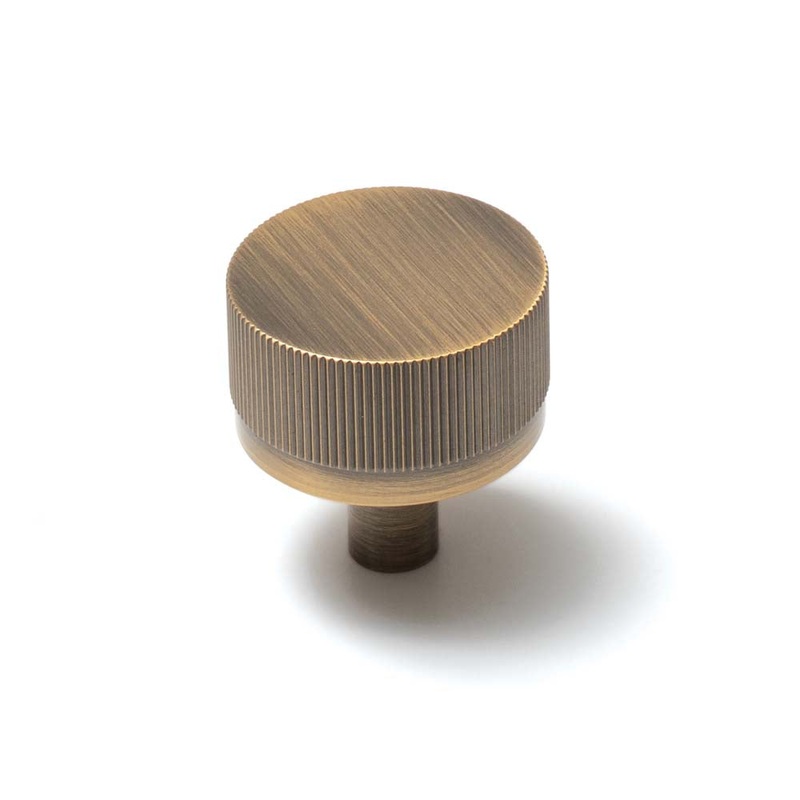Momo Bellevue 35mm Solid Brass Lined Knob Dark Brushed Brass