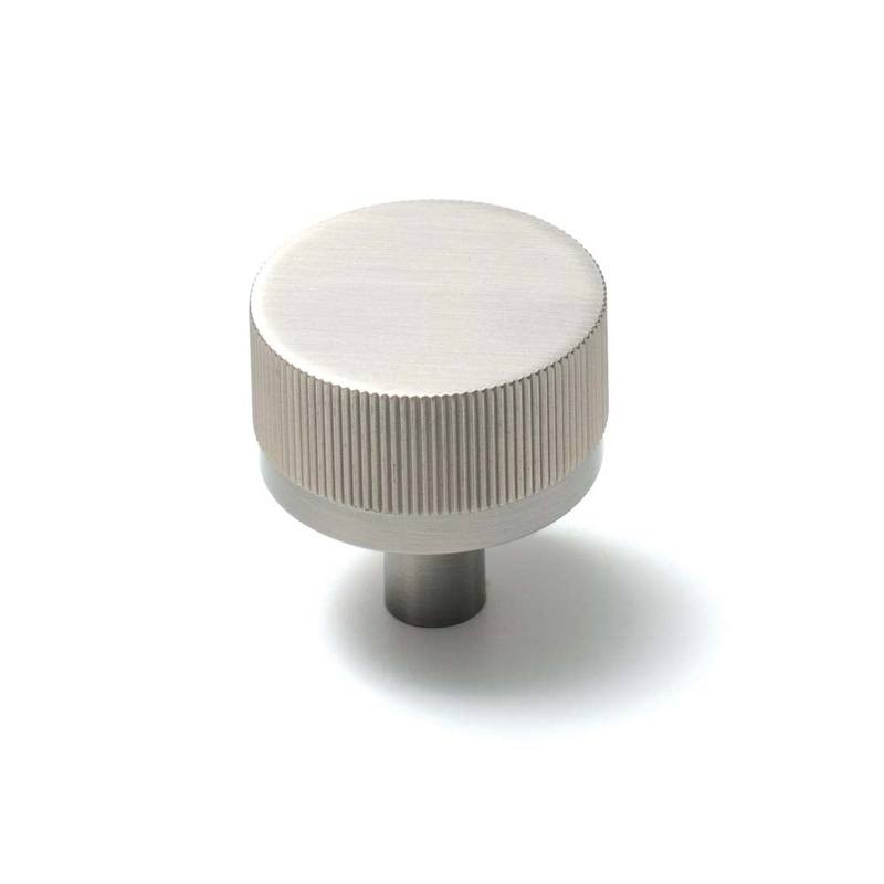 Momo Bellevue 35mm Solid Brass Lined Knob Dull Brushed Nickel