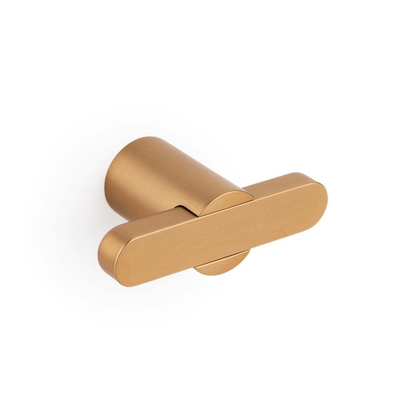 Momo Fusion T Knob 58mm Brushed Dark Brass