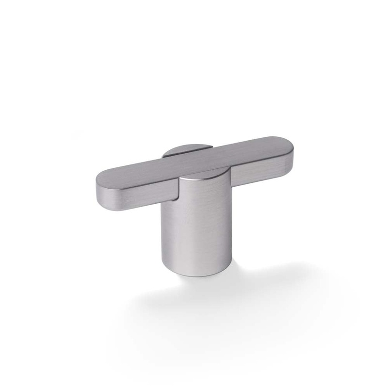 Momo Fusion T Knob 58mm Brushed Nickel