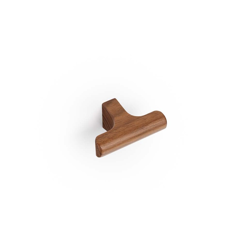 Momo Hinoki Wood T Knob Walnut