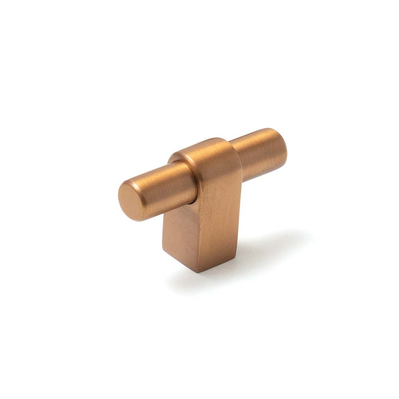 Momo Maida T Knob 52mm English Bronze