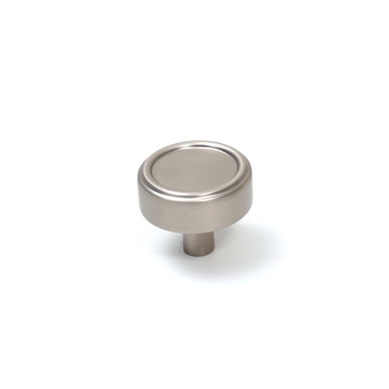 Momo Monaco 36mm Round Knob Dull Brushed Nickel