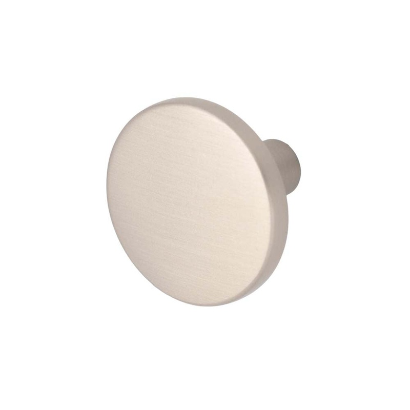 Reed 35mm Round Knob Dull Brushed Nickel
