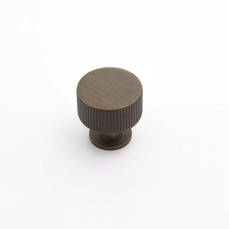 Ridge 30mm Knob Bronze