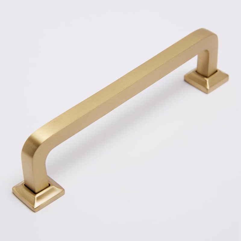 Bronte Handle 128mm Burnished Brass