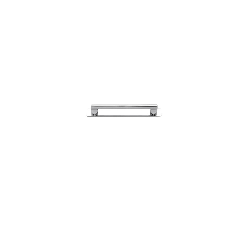 Cabinet Pull Baltimore With Backplate Polished Chrome 160mm