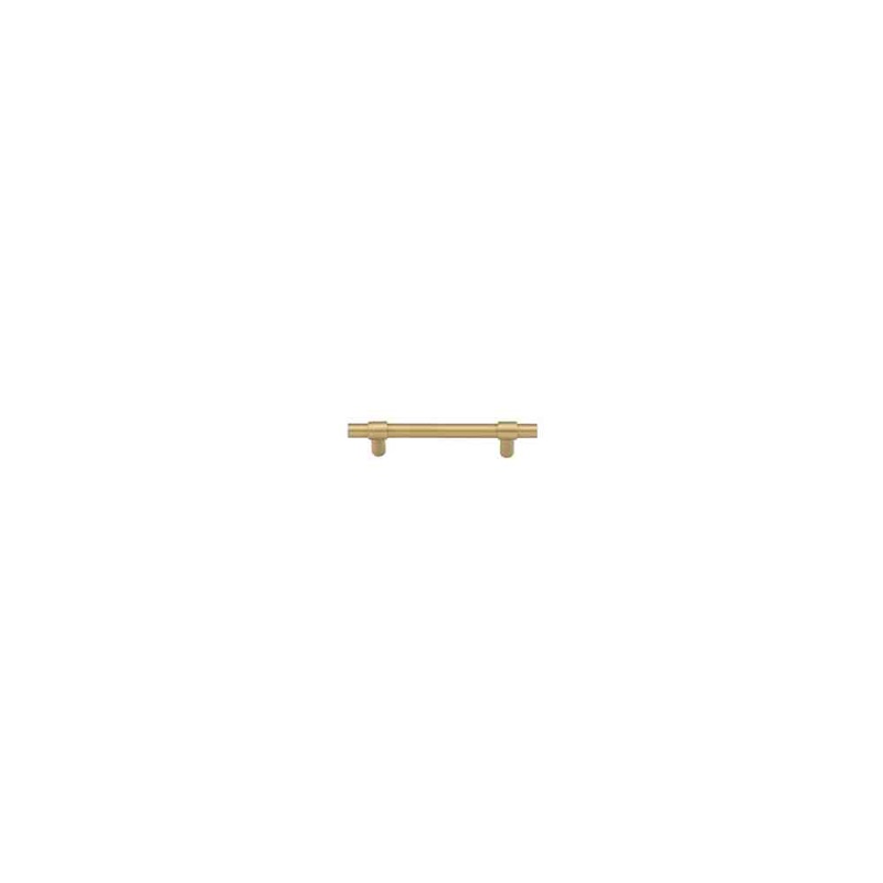 Cabinet Pull Helsinki Brushed Brass 96mm