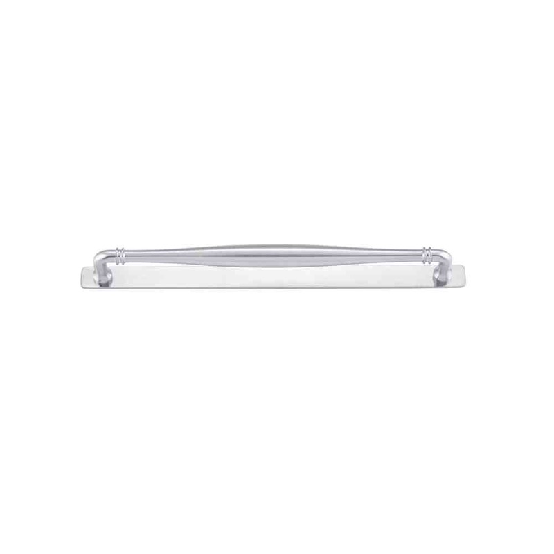Cabinet Pull Sarlat With Backplate With Backplate Brushed Chrome 320mm