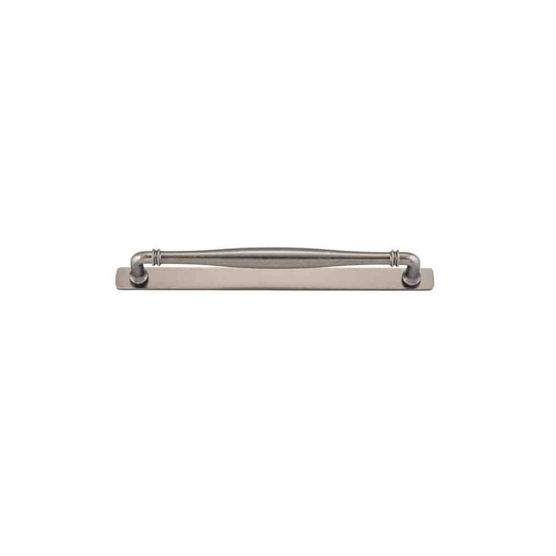 Cabinet Pull Sarlat With Backplate With Backplate Distressed Nickel 256mm