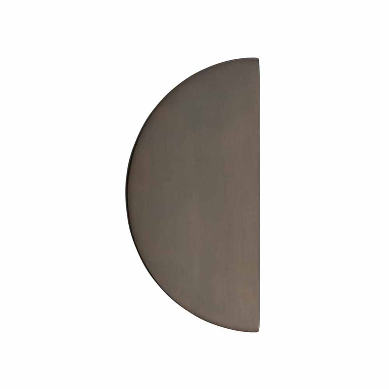Cupboard Pull Osaka Half Moon Signature Brass H150mm CTC30mm