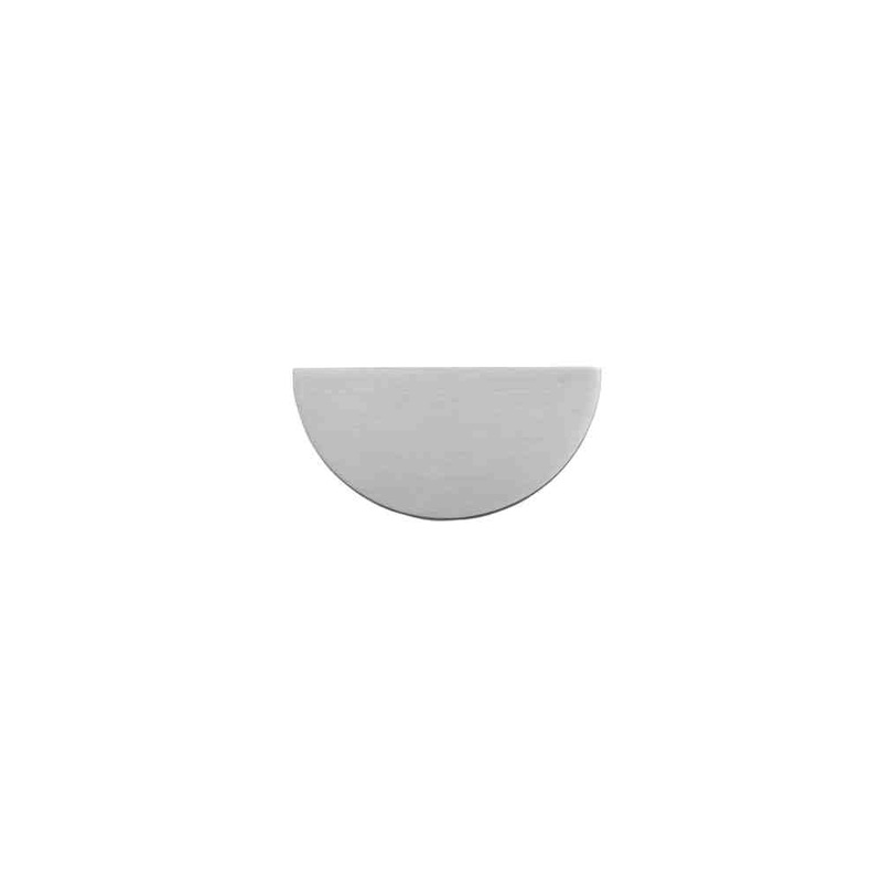 Drawer Pull Osaka Half Moon Brushed Chrome 64mm