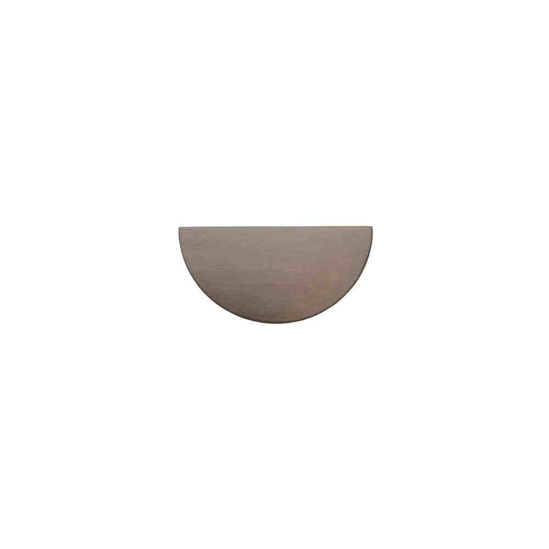 Drawer Pull Osaka Half Moon Signature Brass 64mm