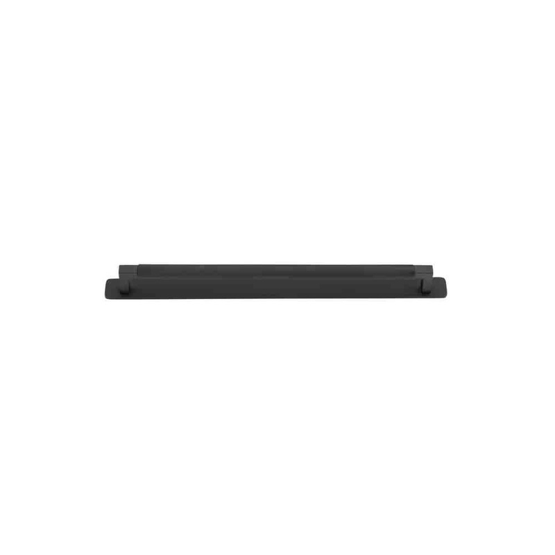 Cabinet Pull Brunswick With Backplate Matt Black 320mm