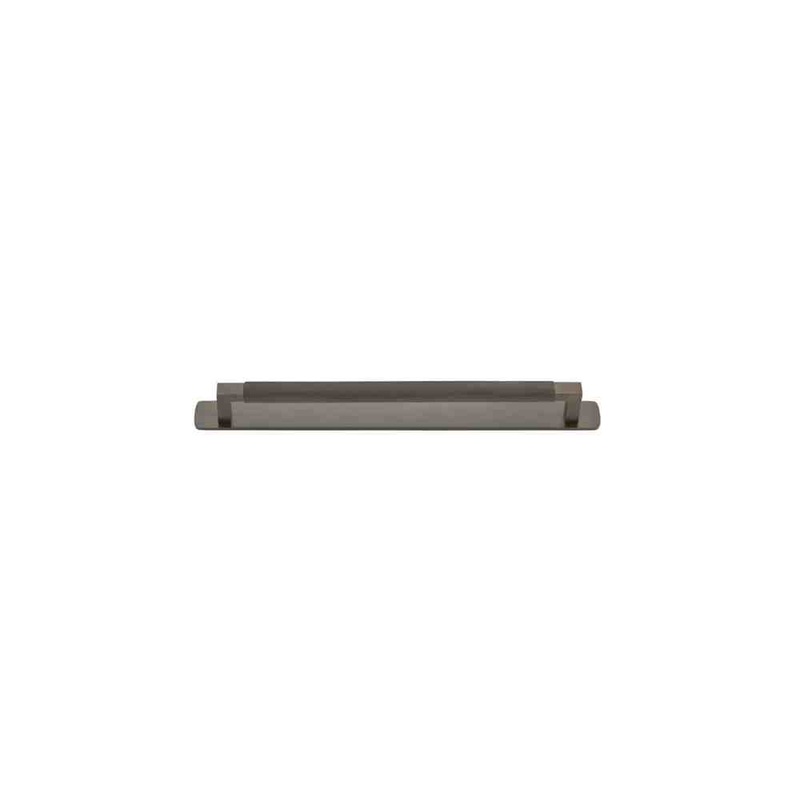 Cabinet Pull Brunswick With Backplate Signature Brass 256mm