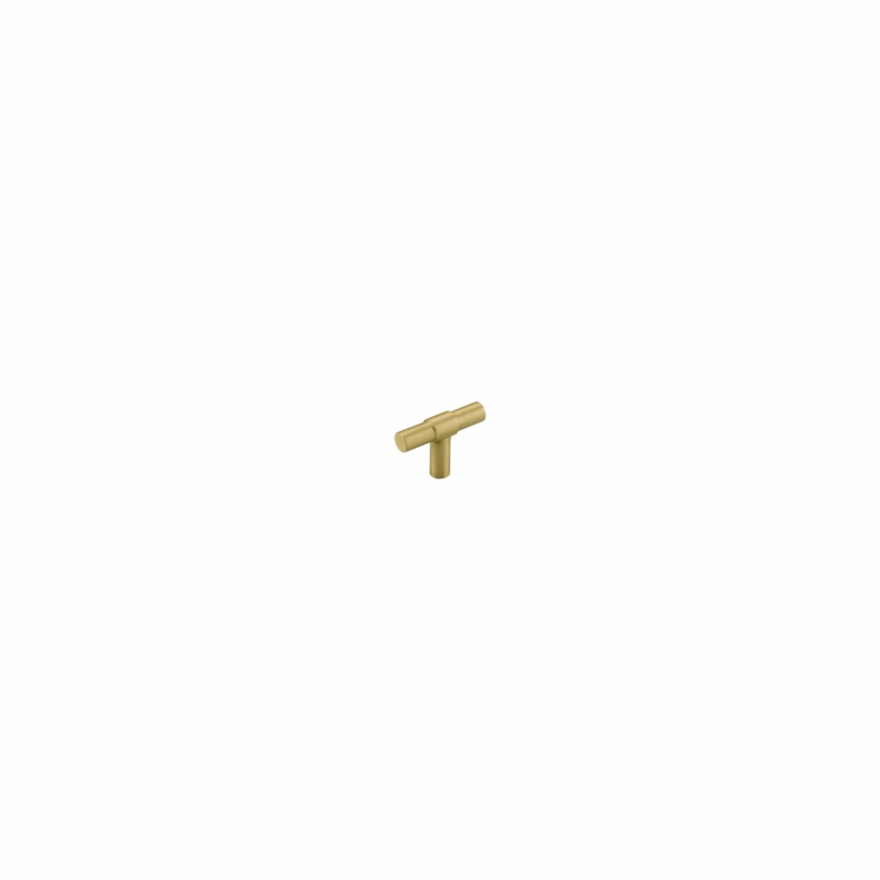 Cabinet Pull Helsinki T Brushed Gold PVD