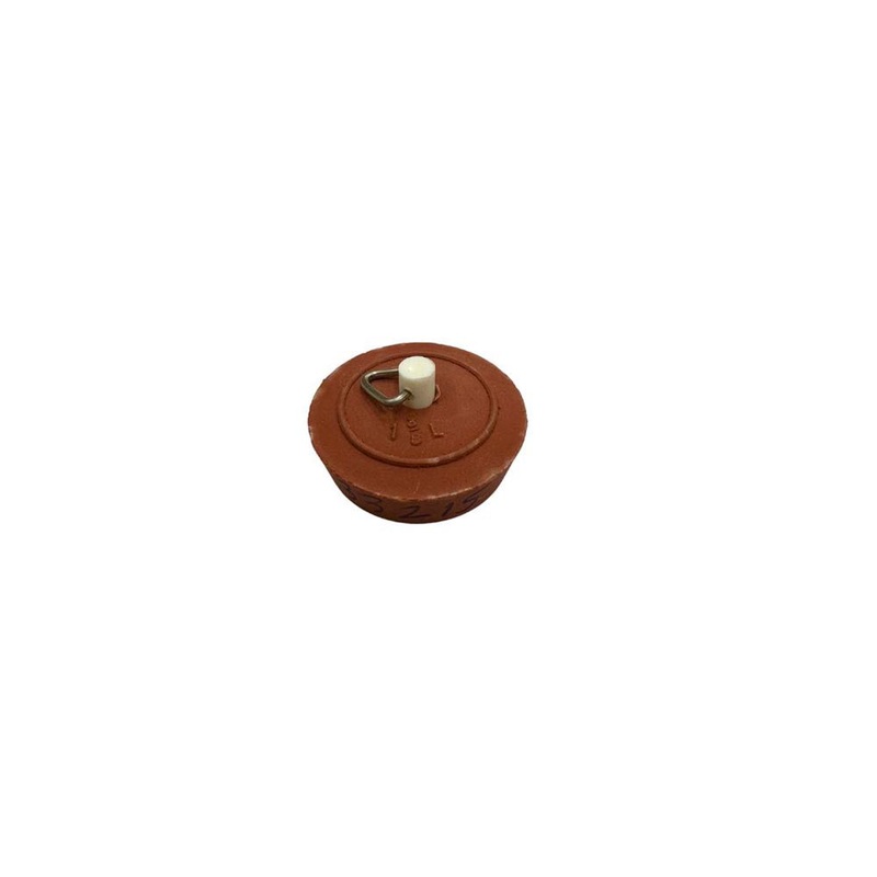 Plug Rubber 1-3/8 Red Solid