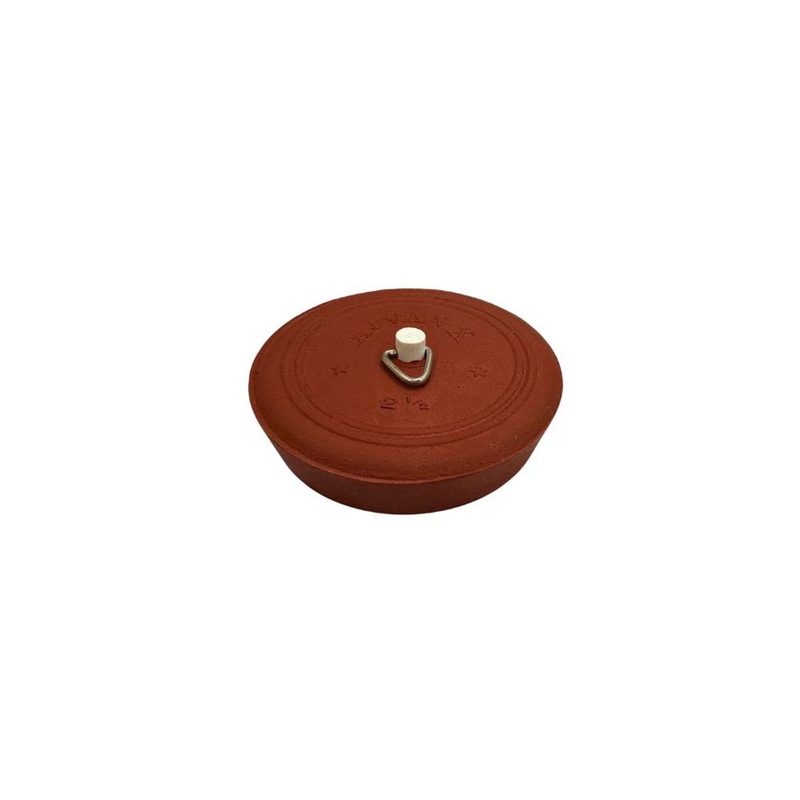 Plug Rubber 2-1/2 (64mm) Red Solid