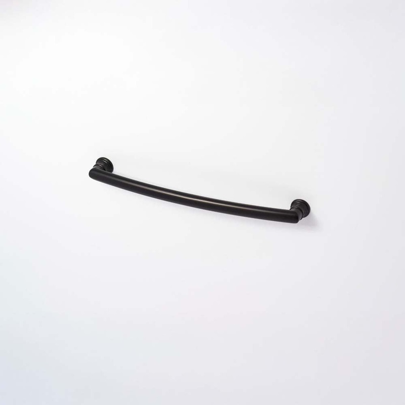 Decade 203mm Ridged Handle Matt Black