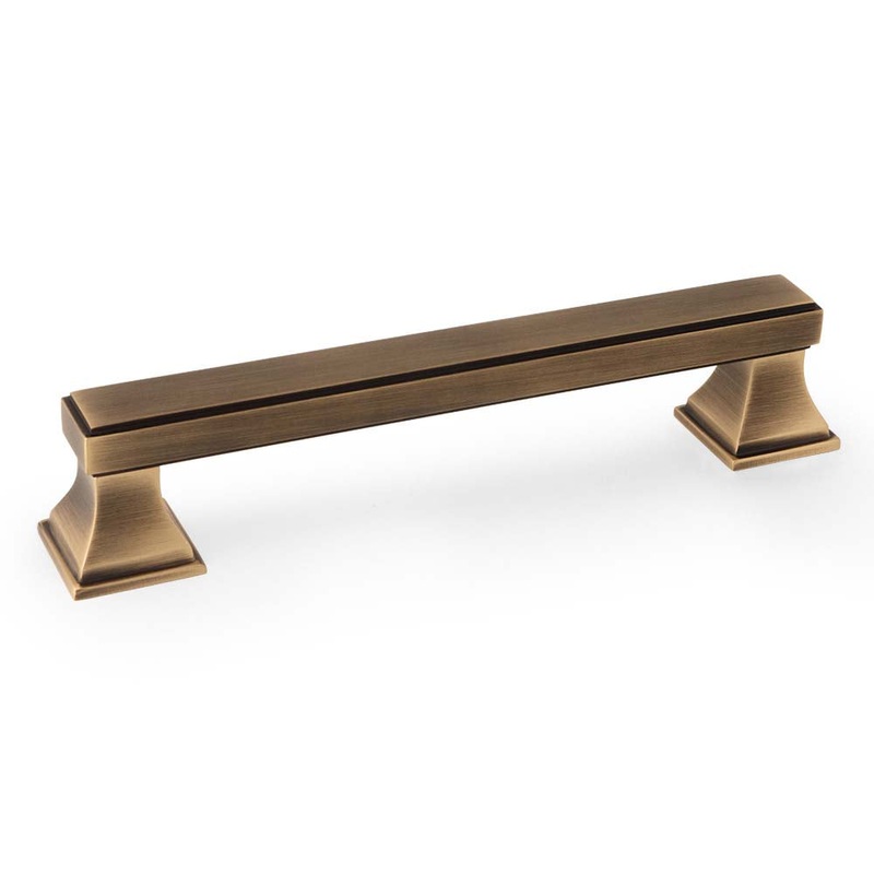 Kensington 128mm Handle Aged Brass