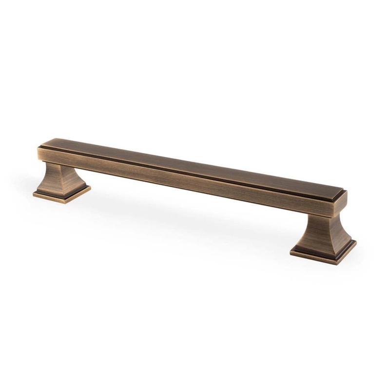 Kensington 160mm Handle Aged Brass