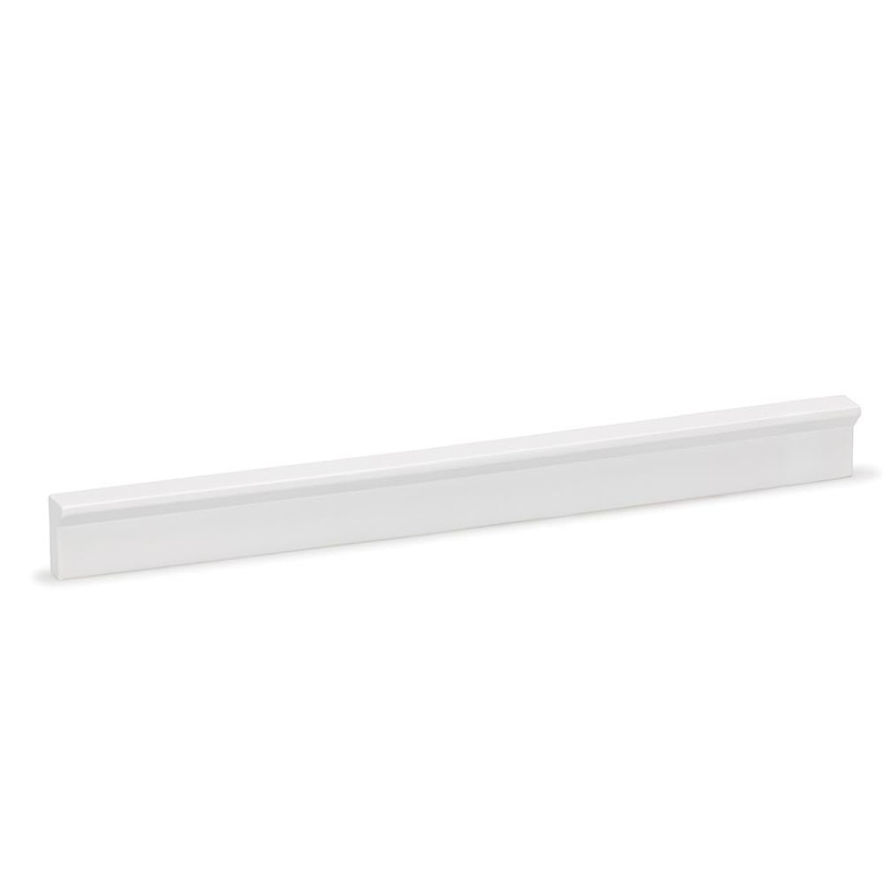 Momo Angle Pull Handle 256mm Matt White