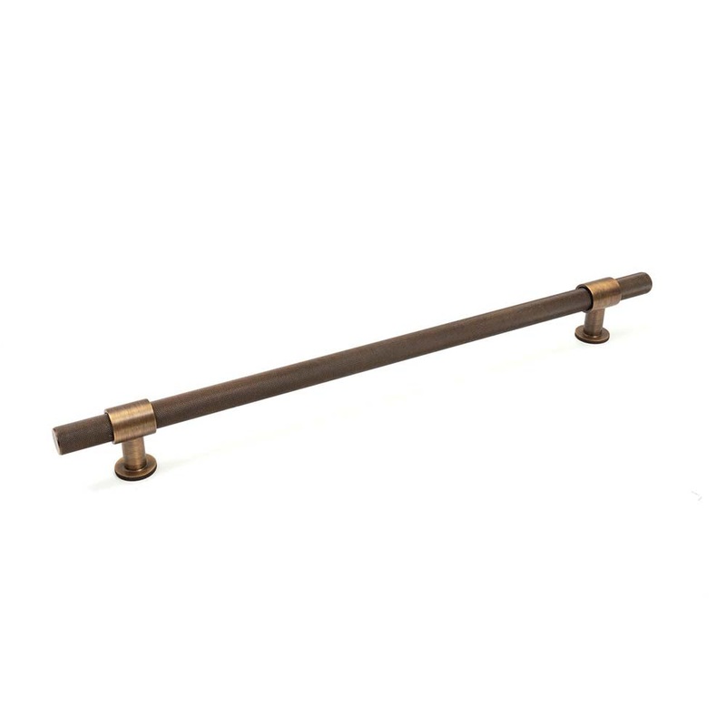Momo Belgravia Knurled 416mm Solid Brass Appliance Pull Bronze