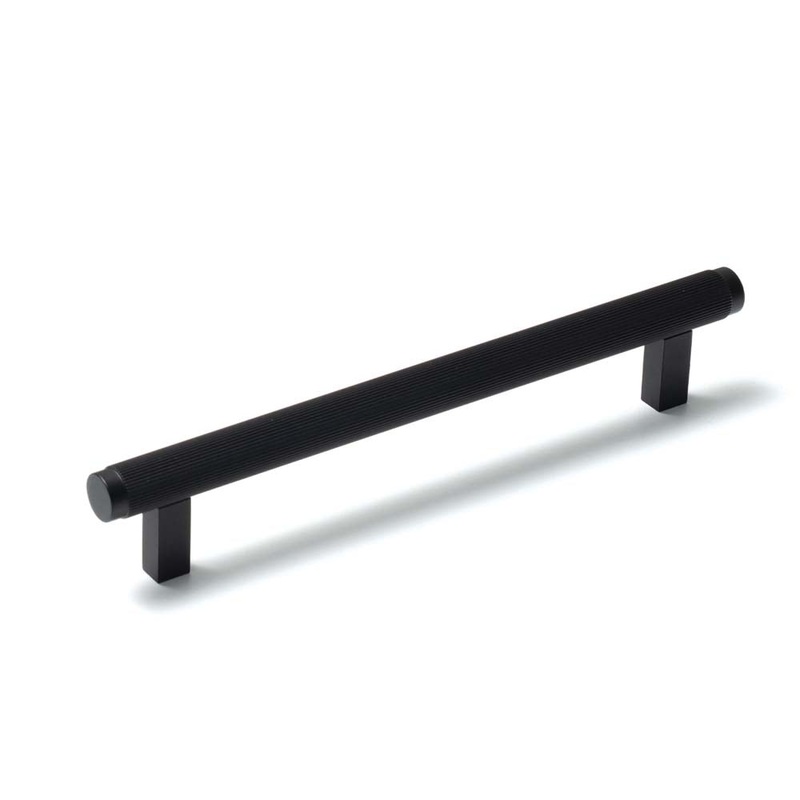 Momo Bellevue 160mm Solid Brass Lined Bar Pull Matt Black