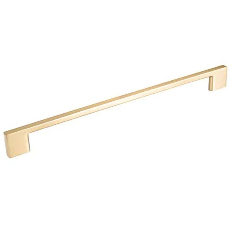Momo Livorno D Handle 224mm Brushed Matt Brass