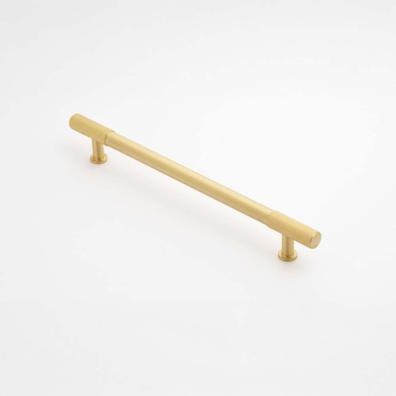 Ridge 192mm Handle Satin Brass