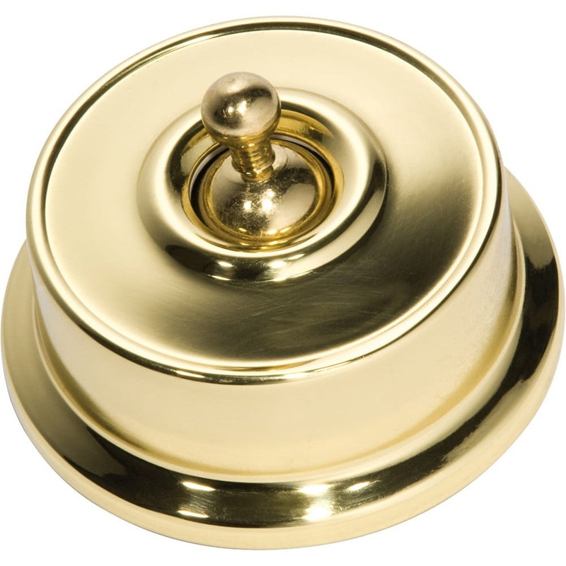 Switch Federation Polished Brass