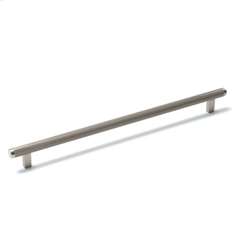 Momo Bellevue 320mm Solid Brass Lined Bar Pull Dull Brushed Nickel