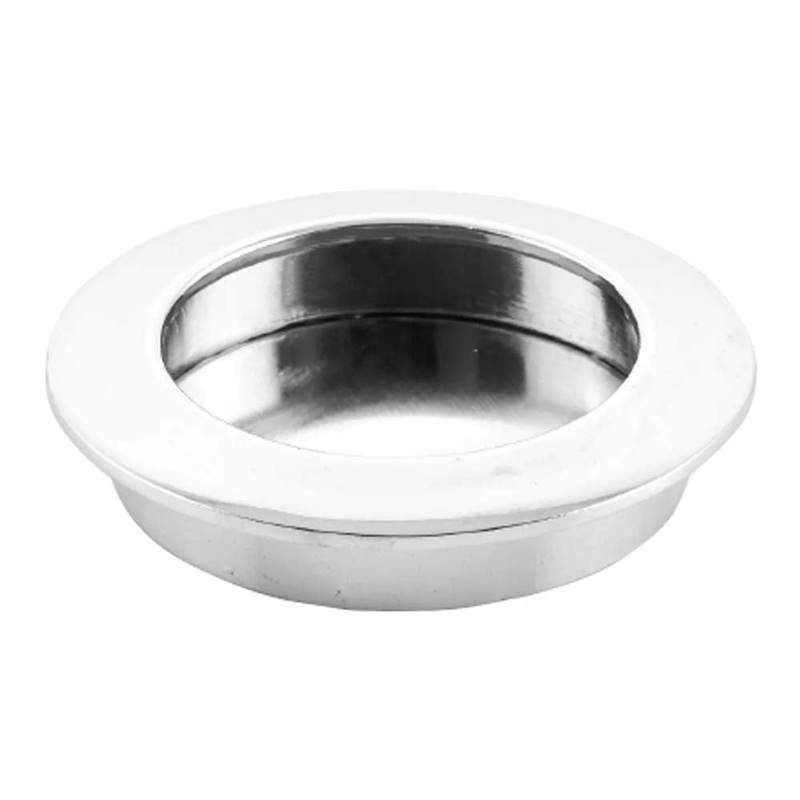 Momo Formia Round Flush Pull Chrome Plated
