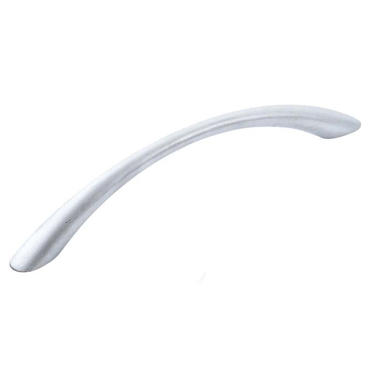 Momo Halden Bow Handle 128mm Satin Chrome