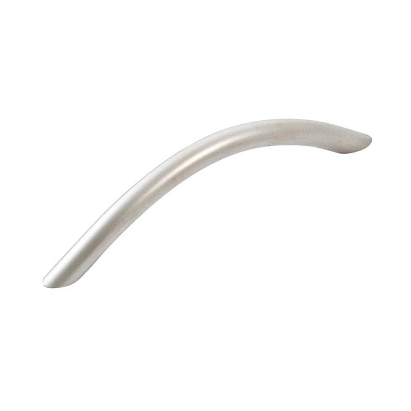 Momo Locarno Bow Handle 128mm Satin Nickel