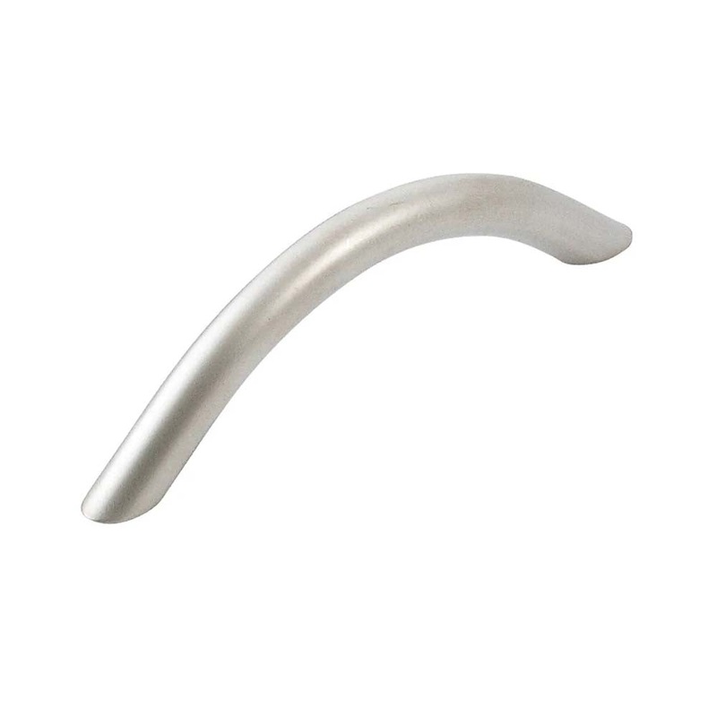 Momo Locarno Bow Handle 96mm Satin Nickel