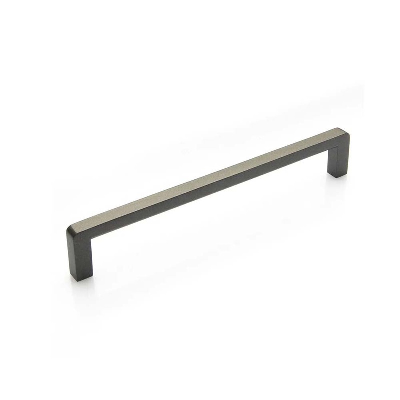 Momo Milano D Handle 128mm Metallic Grey