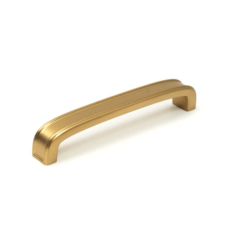Momo Monaco 160mm D Handle Brushed Satin Brass