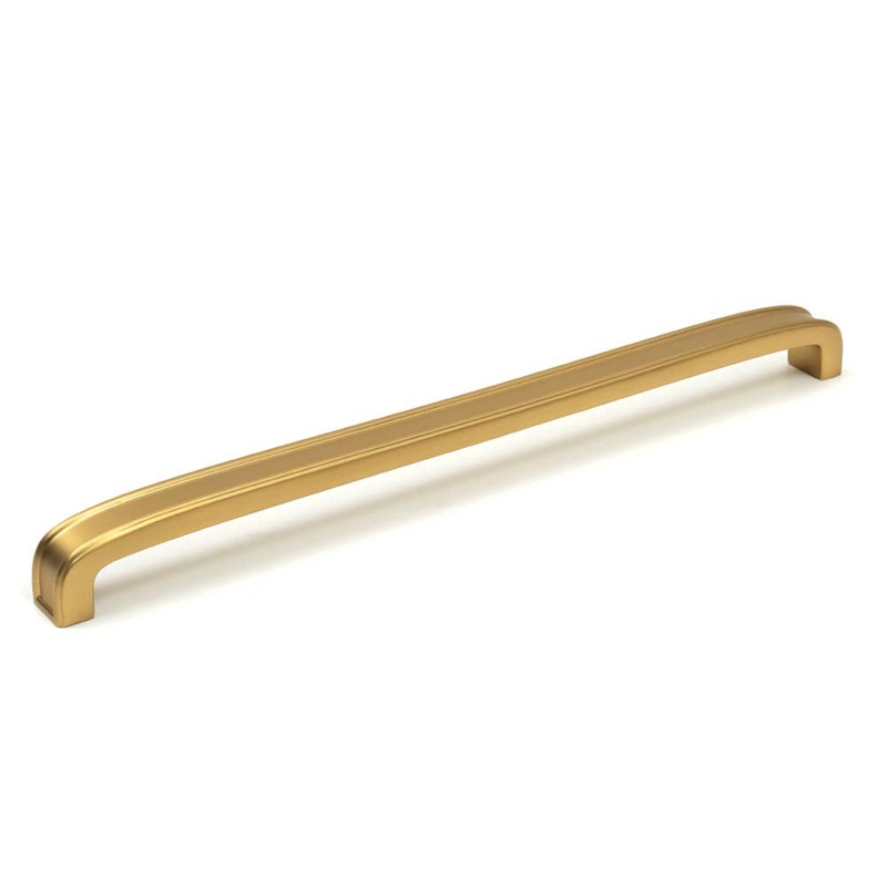 Momo Monaco 320mm D Handle Brushed Satin Brass