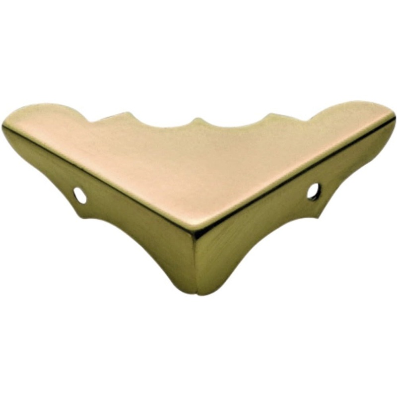 Box Corner Sheet Brass Medium Polished Brass