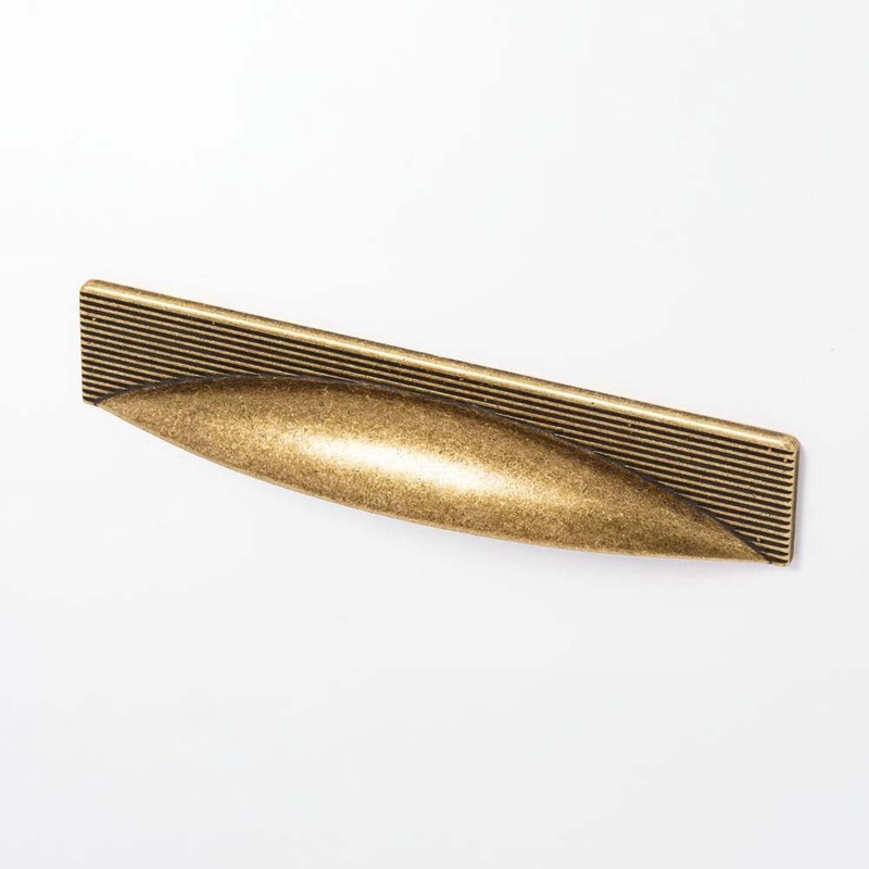 Cascade 160mm Cup Pull Antique Brass