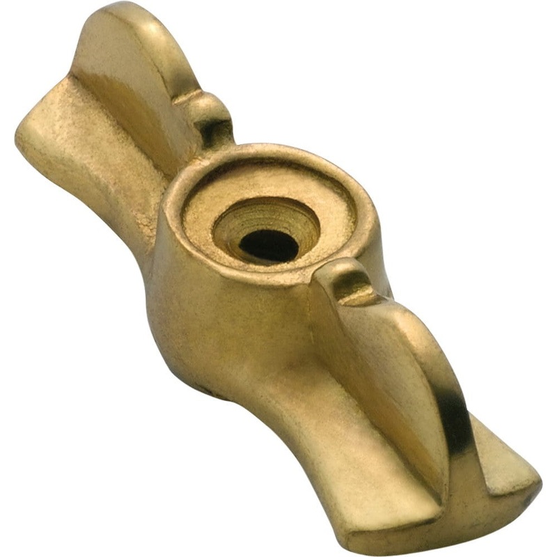 Cupboard Catch Butterfly Polished Brass