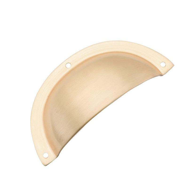 Drawer Pull Sheet Brass Classic Satin Brass